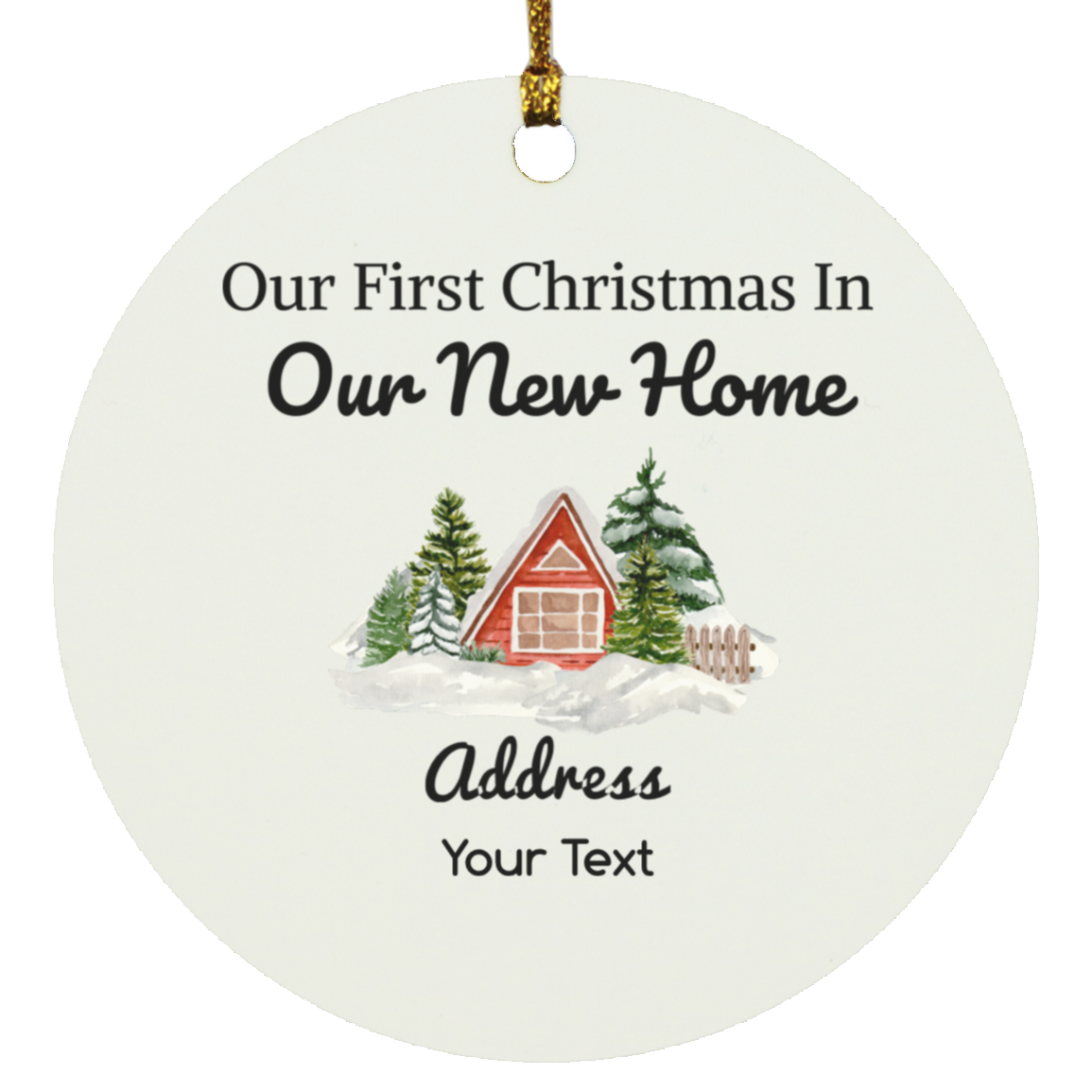 1st Christmas - New Home