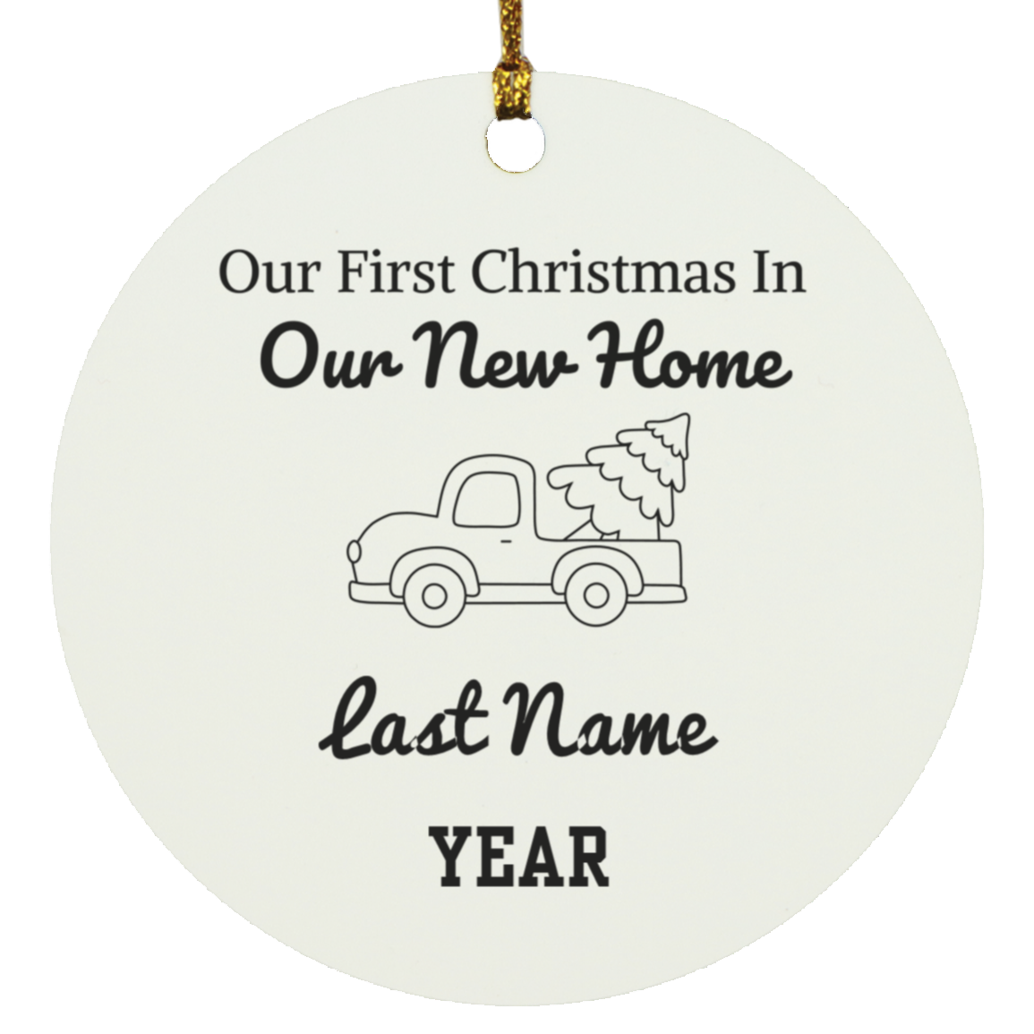 1st Christmas - New House