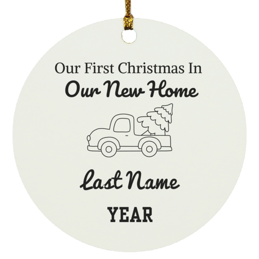 1st Christmas - New House