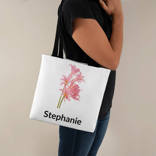 Pink Petal Tote Bag