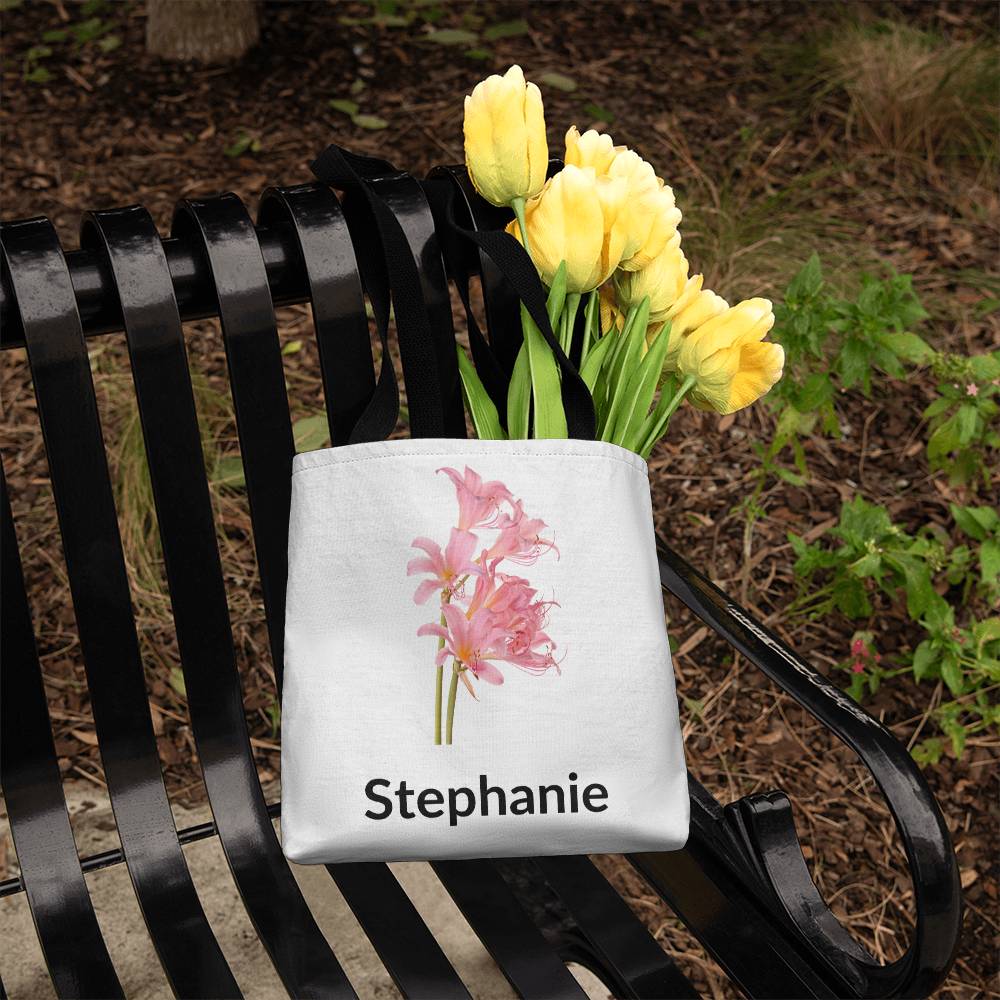 Pink Petal Tote Bag