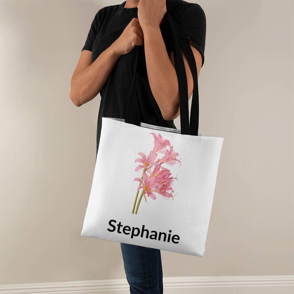 Pink Petal Tote Bag