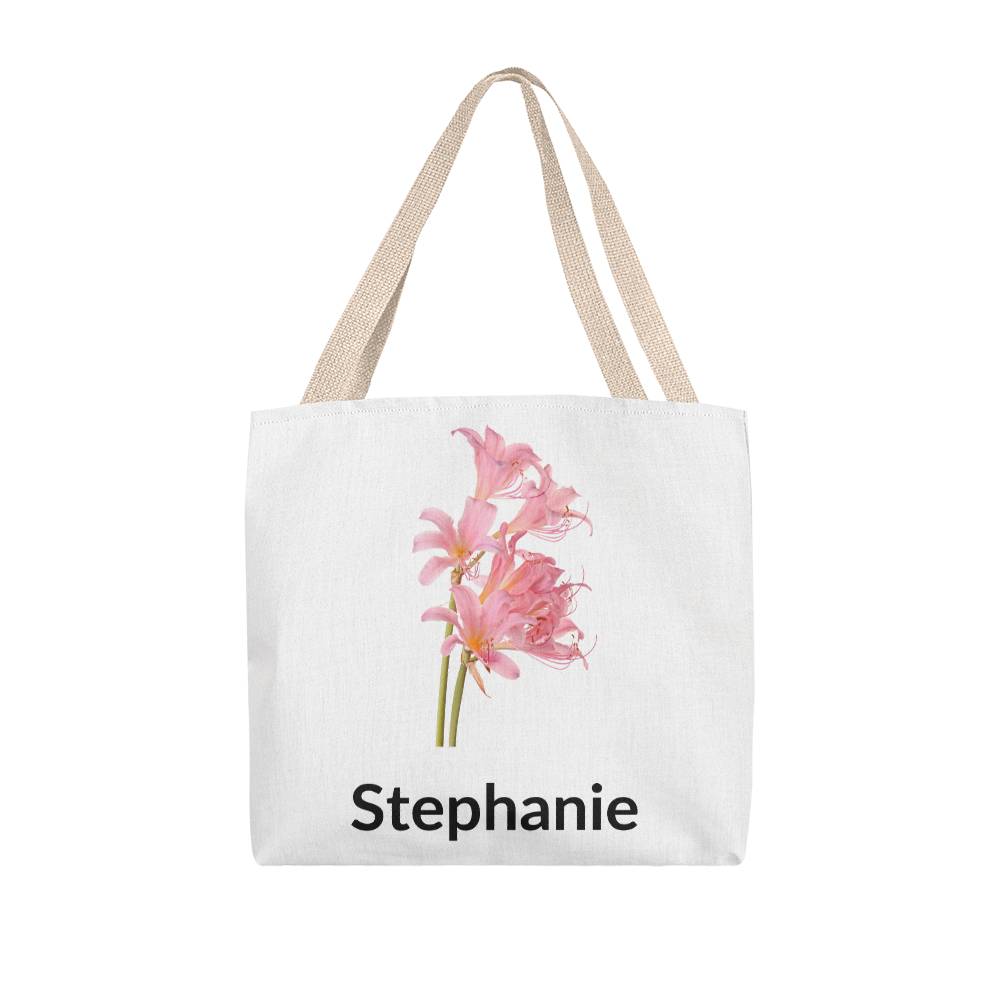 Pink Petal Tote Bag